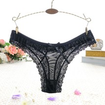 Sweetheart Lace Bowtie Thong Panty - $79.94 MXN