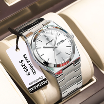 POEDAGAR Luxury Business  Wristwatch Waterproof Luminous Stainless Steel... - $30.99+