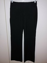 Gap Curvy Ladies Stretch Black PANTS-0 REG.-POLY/VISCOSE/SPANDEX-BARELY Worn - £10.30 GBP