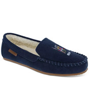 Women&#39;s Polo Ralph Lauren Genuine Suede Collins Ski Bear Moccasin Slippers, SZ 7 - £38.14 GBP