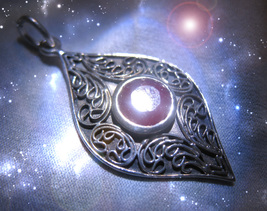 HAUNTED NECKLACE ALLIANCE MYSTICS &amp; MASTERS  KEY SEE FEEL HEAR ALL THING... - $227.77