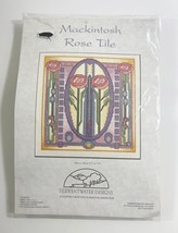 Derwentwater Designs - Mackintosh - Rose Tile Counted Cross Stitch Kit -... - £26.99 GBP
