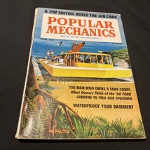 Popular Mechanics Magazine, June, 1960, Air Cars, 1960 Ford, Tank Corps! - £7.28 GBP