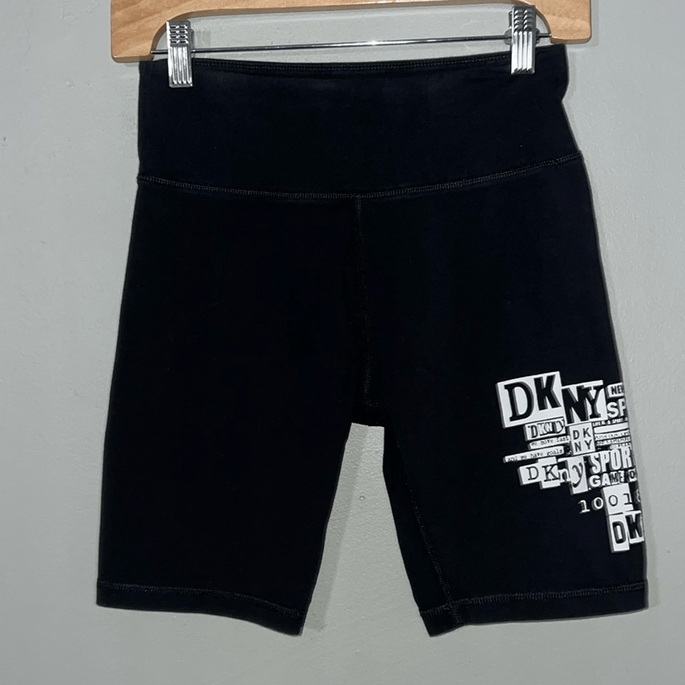 DKNY logo bike shorts - $9.60
