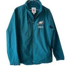 Preppy Mens Philadelphia Eagles Collared Lightweight Coat Jacket M GIII ... - $80.91