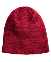 Club Room Men&#39;s Space-Dyed Beanie in Red-One Size - £10.16 GBP