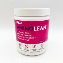 Rsp Nutrition - Aminolean Fruit Punch -9.52 OZ 30 Servings Exp 3/25 - $22.00