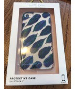 Nanette Lepore iPhone 7 case Purple Leaf Brand New Ships N 24h - $189.98 MXN