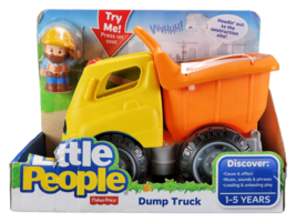 Little People Dump Truck 1-5 Years Fisher Price 2016 Mattel DFT45 SEALED - $20.76