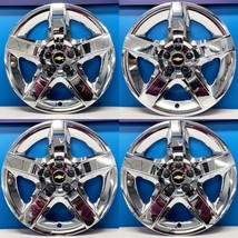 2008-2012 Chevrolet Malibu LT # 3277 17" Chrome Hubcaps Wheel Covers 9596921 SET - £158.00 GBP