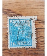 Brazil Stamp Correio 40c Used 559 Heavy Cancel - $4.08 CAD