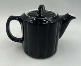 Black 1.5 Cup Super Ceram Teapot by Hall China READ - $16.99