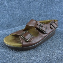 SAS  Women Comfort Sandal Shoes Brown Leather Size 6 Medium - £19.33 GBP