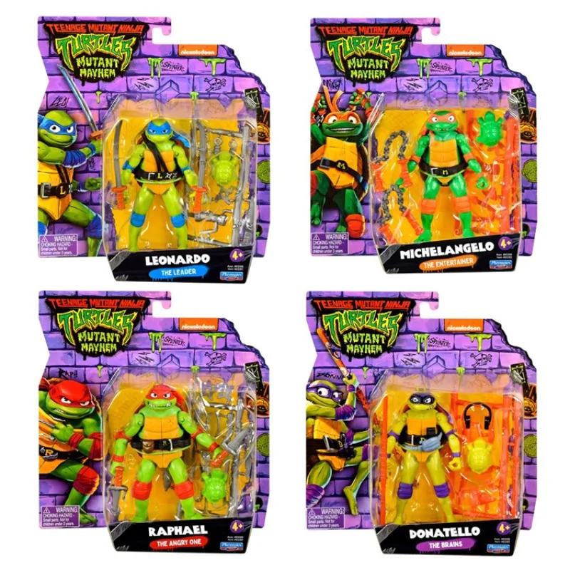 Playmates Toys original Teenage Mutant Ninja Turtles: Mutant Mayhem 4.5-... - £21.28 GBP+