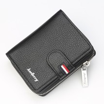 Casual Card Holder Men Wallet Zipper Extendable Business Card Holder Designer Sm - £14.74 GBP