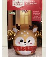 Holiday Time Festive Reindeer Airblow Inflatable 3.5 Feet NEW - $35.54