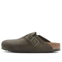 BirkenstockBoston Suede Leather Narrow Fit 'Thyme' - US SIZES - $175.84