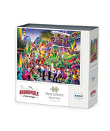 New Orleans Mardi Gras  1000 Piece Jigsaw Puzzle 19 x 26&quot; Dowdle Boardwalk - $33.93 CAD