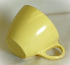 Royalon Melmac Pastel Yellow Coffee Cup Retro Kitchen USA #304 - $9.89