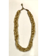 Uno Alla Volta Beaded Necklace Gold Tone - $49.49