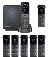 Yealink IP Phone W73P Bundle of W70B Base and W73H handset + 6-Unit W73H... - $723.98