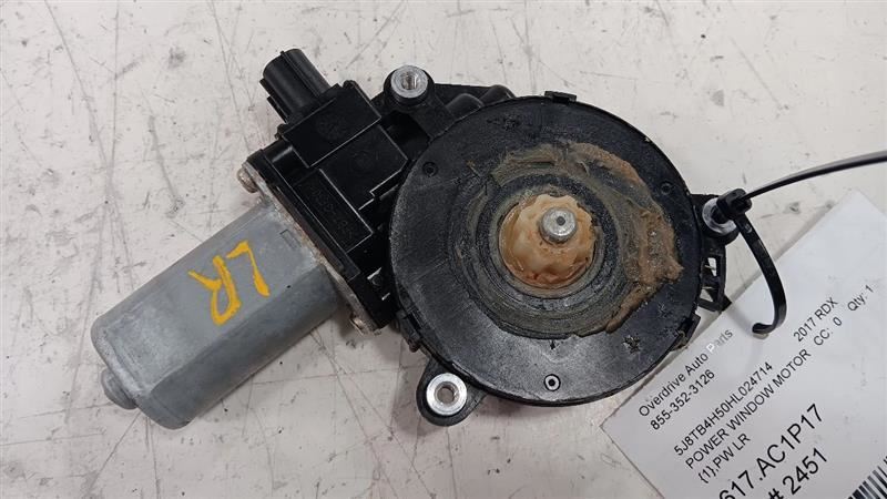 Acura RDX Left Rear Power Window Motor 2016 2017 2018 - $54.69