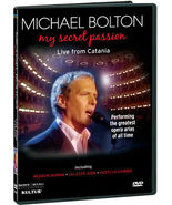 MICHAEL BOLTON My Secret Passion, Live from Catania DVD Opera Arias * BR... - £19.65 GBP