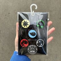 5 Pack MtG Mana Symbol Shoe Charms - Black Red White Blue Green - $19.99