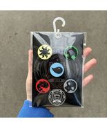 5 Pack MtG Mana Symbol Shoe Charms - Black Red White Blue Green - $19.99