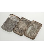1981-84 Feliz Navidad 1 OZ Plateado Arte Barras Colección De 3 Bars - $290.55 CAD