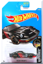 Hot Wheels - Nissan Fairlady Z: Nightburnerz #3/10 - #357/365 (2017) *Black* - £3.14 GBP