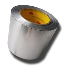 3M 425 Aluminum Foil Tape. 4&quot; X 60Yds  Single Roll - £117.98 GBP