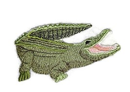 Nature&#39;s Bounty Beautiful Custom Crocodile Portraits[ Crocodile] Embroidered Iro - £12.33 GBP