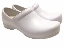 White Slip Resistant Nurse Chef Unisex Clog Shoes Womens Sz 9 Mens 7 Lig... - £17.69 GBP
