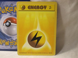 2000 Pokemon Card #128/130: Energy - Lightning - Base Set 2 - £1.18 GBP