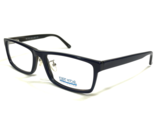 Robert Mitchel Eyeglasses Frames RM 7007 NAVY Rectangular Full Rim 55-17... - $55.88