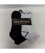 NEW True Religion Men’s Low Cut Socks 12 Pack Size 10-13 Cushioned Black... - $10.50