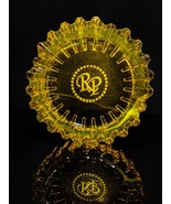 Rocky Patel Luminoso Clear Glass Ashtray Gorgeous 10&quot; Diameter - $195.00