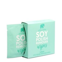 ella+mila Soy Nail Polish Remover Wipes Non-Acetone Lint Free Nail Wipes - - £7.39 GBP