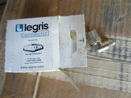 New Legris 3889 56 14 Stainless Compact Elbow 1/4OD x 1/4NPT - $13.12
