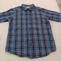 Columbia XM2803 Men’s Multicolor Long Sleeve Button-Up Plaid Cotton Shirt Size L image 9