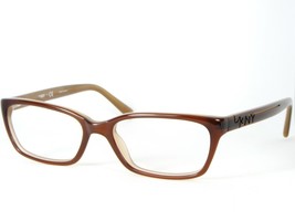 DKNY DY 4630 3558 BROWN On BEIGE EYEGLASSES GLASSES DY4630 51-16-135mm (... - $25.09 CAD
