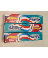 Pack of 3 Aquafresh Cavity Protection Fluoride Toothpaste Cool Mint 5.6 ... - $22.98 CAD