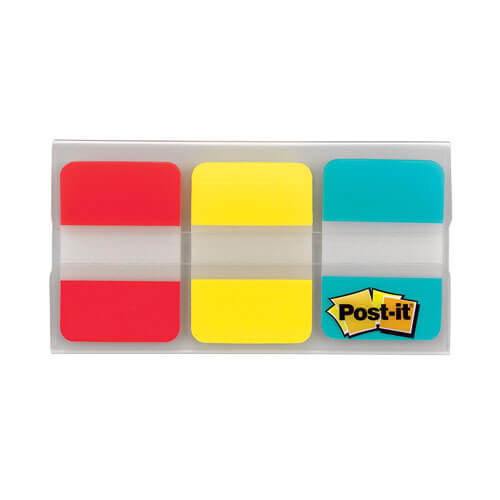 Post-it File Tabs 66pk - Red/Yellow/Blue - $20.80
