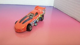 Hot Wheels Orange Shimmer Dragster Funny Car 1977  Made in Malaysia - £3.10 GBP