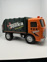 Hasbro 2010  Tonka Truck Trash Recycling Green &amp; Orange Light Sound Elec... - $21.31