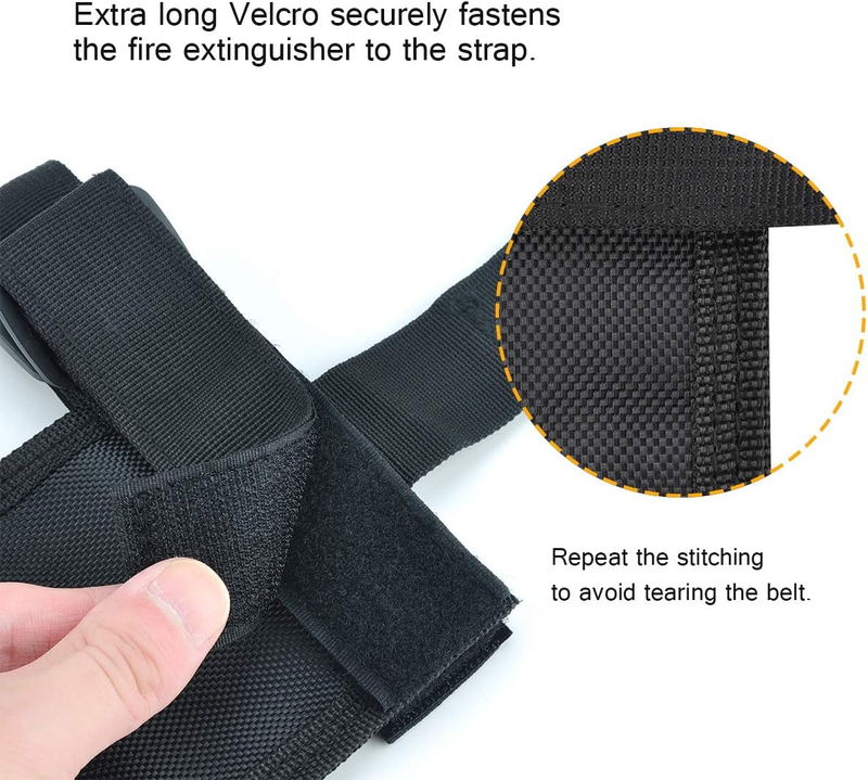 Moveland Roll Bar Fire Extinguisher Holder for 2.5-3 LB Extinguisher, Compatible Item image 4