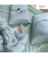 Luxury 100% Lyocell (Tencel) Plain Color Duvet Cover Set Queen King Bedd... - £141.75 GBP