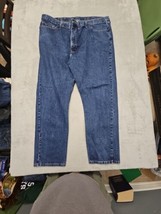 Wrangler Premium Men’s Sz 46x32 Western Denim Jeans Regular Fit - £18.88 GBP