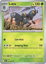 Lokix 010/094 ME02: Phantasmal Flames Pokemon Lightly Played Reverse Hol... - $0.99